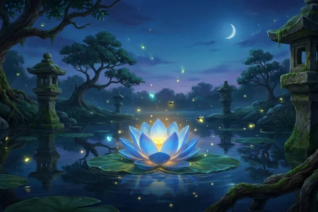 lotus azul